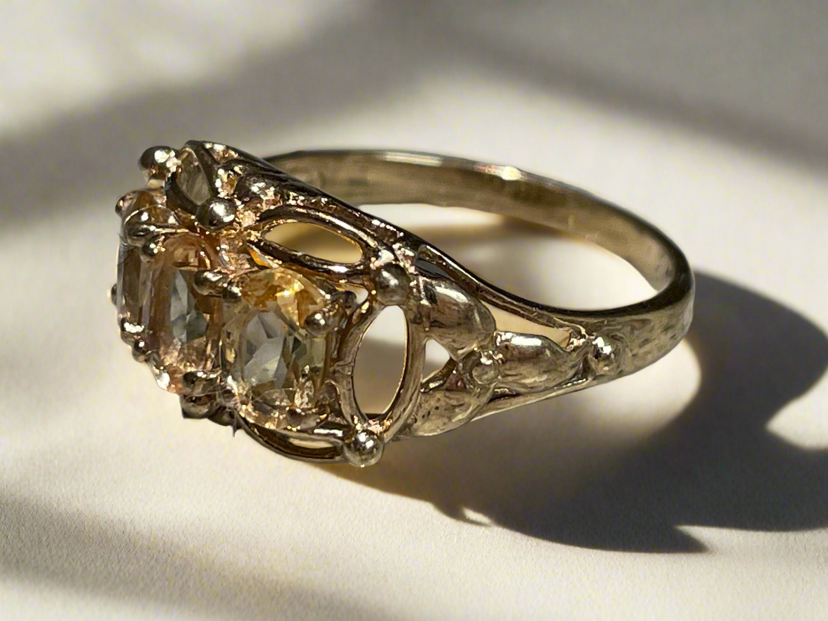 Citring Cocktail ring in 9ct yellow gold
