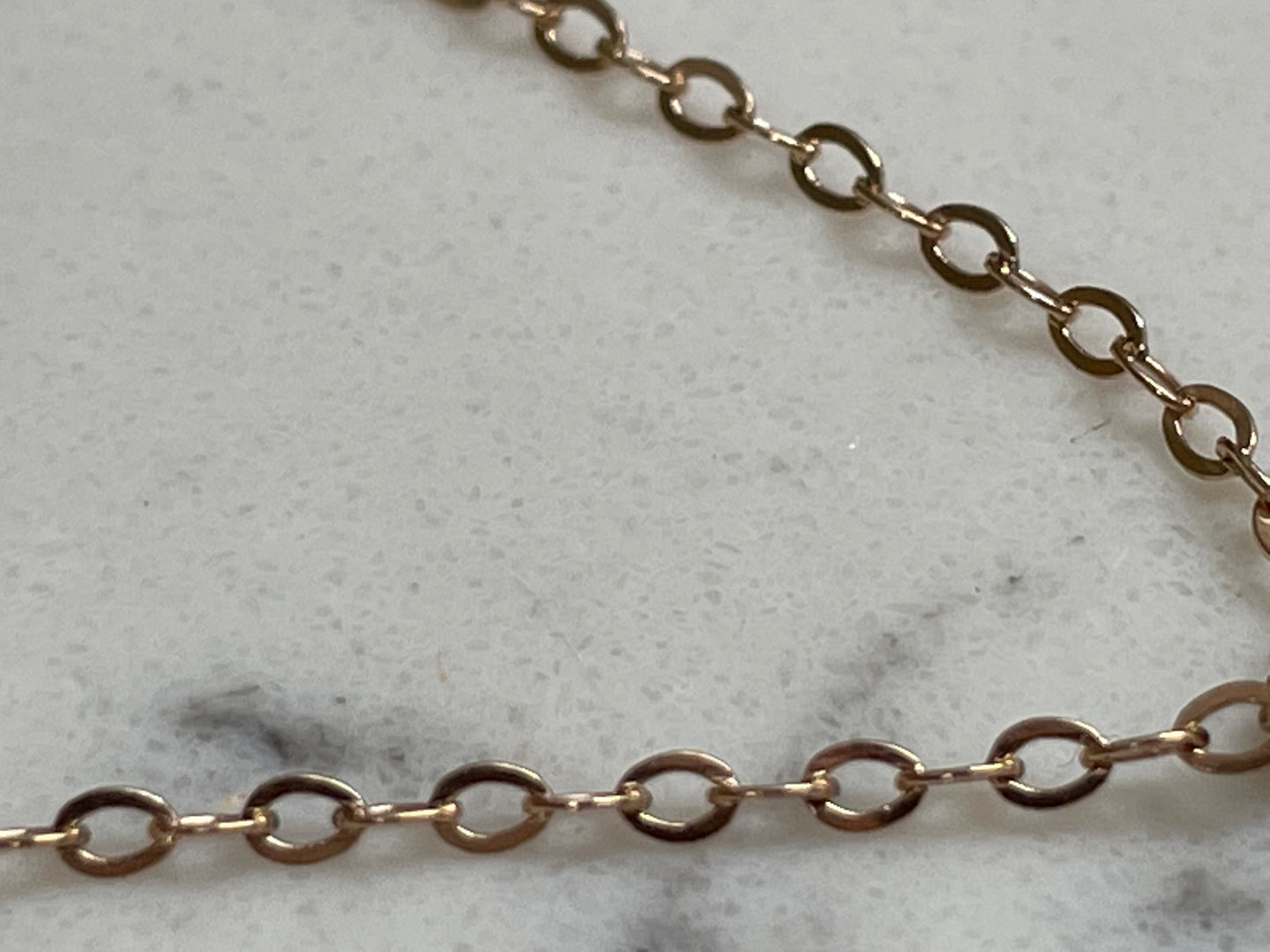 9ct gold St Christopher pendant and link chain 17' - The Goldfinch Collection