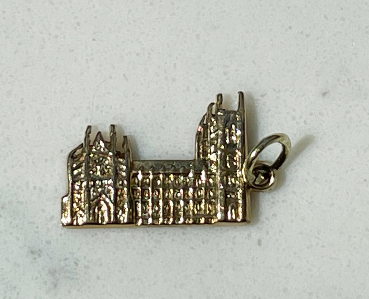 9ct Gold Westminster Abbey Charm - The Goldfinch Collection